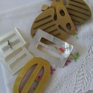 VTG 40's/50's Belt Buckle Lot